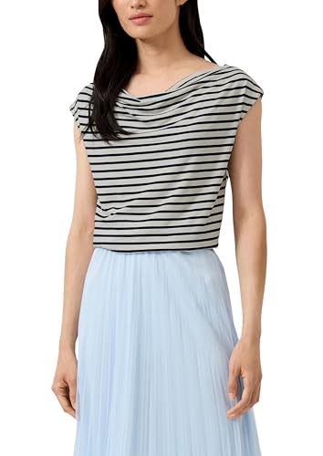 T-Shirt à Rayures Femme s.Oliver Black Label Coupe Ajustée AntiDéformation