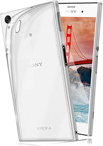 MoEx Funda [Transparente] Compatible con Sony Xperia Z2 | Ultrafina y Antideslizante - Claro