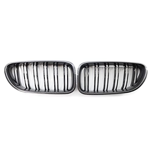 GZYF Grille, Gloss Black Car Front Kidney Grill for 6-Series F06/F12/F13 640i 650i Coupe/Convertible/Gran Coupe 12-17, 6-Series M6 12-17