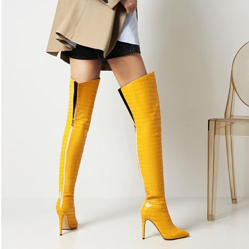 Bottes bout pointu chic pour les soirées élégantes et sorties habillées en hiver - 5