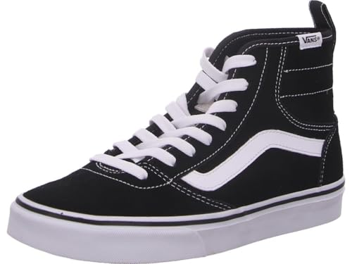 Vans Baskets Ashwood Hi Decon pour Femme, Noir/Blanc, Pointure 39, Noir/Blanc, 39 EU