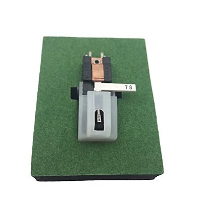 Turntable Cartridge Replacement BP2ATC - with Two Side Red and Blue Diamond Tip for Vinyl LP/78 RPM Record Player