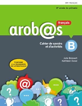 Paperback Arob@s 6 cahier b [French] Book