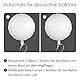 Herz-Folienballon * Hurra, Du bist ein Schulkind * als Deko und Geschenk zum Schulanfang und Einschulung | Größe: 43cm | Partydeko Luftballon Herzen Ballon Kinder Schule Schulstart ABC