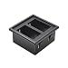 MicTuning MH002 2PCS Rocker Switch Holder Panel Housing Kit Fireproof ABS Plastic Black