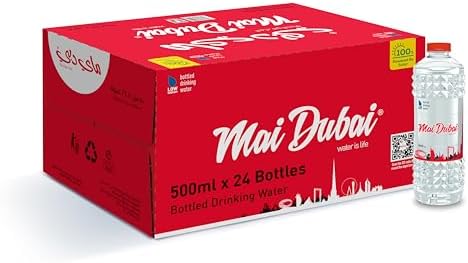 Mai Dubai Bottled Water Box, 24 x 500 mL
