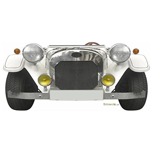 Photocall Coche descapotable Clasico comuniones Eventos o Celebraciones puntuales| Medidas 1,55 MX 0,75 m | Ventana Troquelada | Photocall Divertido