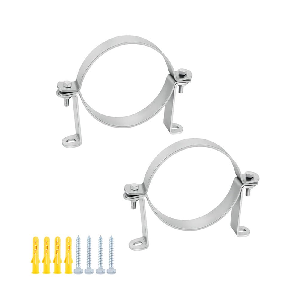 Collier de serrage en métal anticorrosion pour support de conduit rigide