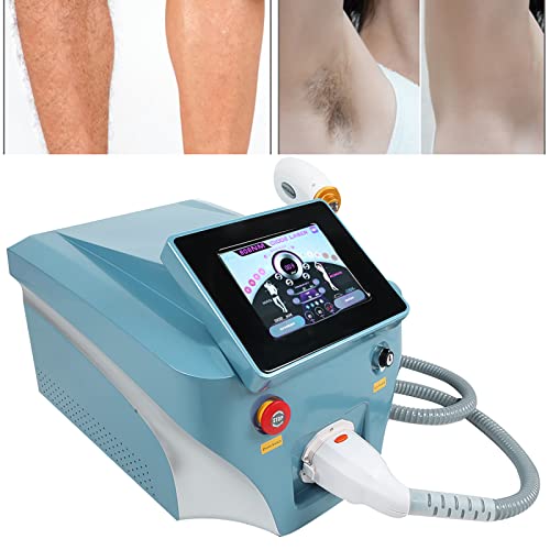 Portable 808 Diode Laser Hair Removal Machine, 3 wavelengths: 755nm/ 808nm/ 1064nm)