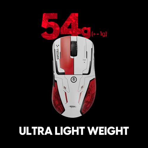 Image of Pulsar x Quiccs Limited Edition - Xlite v4 Wireless Gaming Mouse, Ultra Lightweight 1.9 oz (54g), Ergonomic, Optical Switch, 32000 DPI, 750 IPS, XS-1 Sensor, 8k Compatible (Medium)