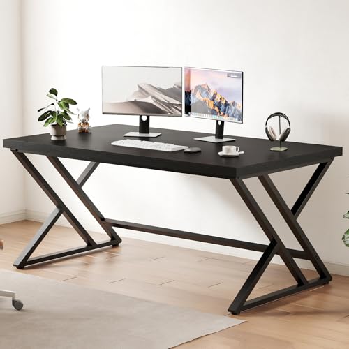 LVB Black Computer Desk