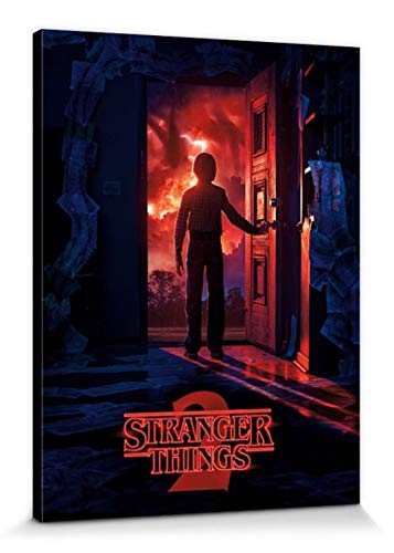 Stranger Things Leinwanddruck 'The Mind Flayer' – 60x80 Cm, Offiziell Lizenziert, Fertig Zum Aufhängen