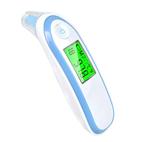 Lzour Baby Forehead Infrared Thermometer Anti Virus Medical Fast Accurate Measurement Non-Contact Ear Forehead Thermometer