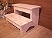 Handmade grownup step stool 12