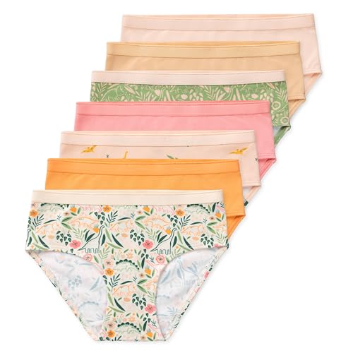 Lucky & Me | Jamie Performance Girls Briefs | Children's Underwear | 7 pack