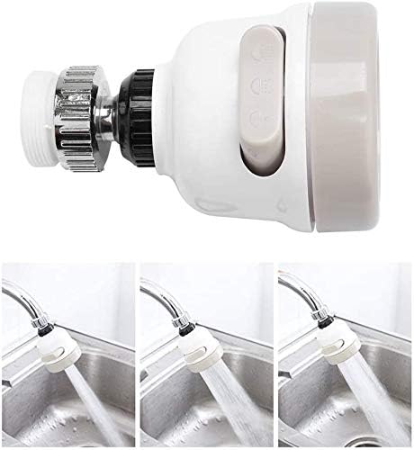 Miniatura 7 de Grifo de filtro de agua de cocina, grifo de filtro de agua ajustable giratorio de 360 grados, grifo de agua flexible para el hogar, rociador