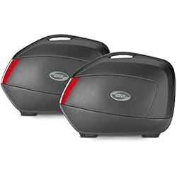 Juego de maletas laterales Suzuki GSR 600 06-11 Givi Monokey V35N negro 35 litro