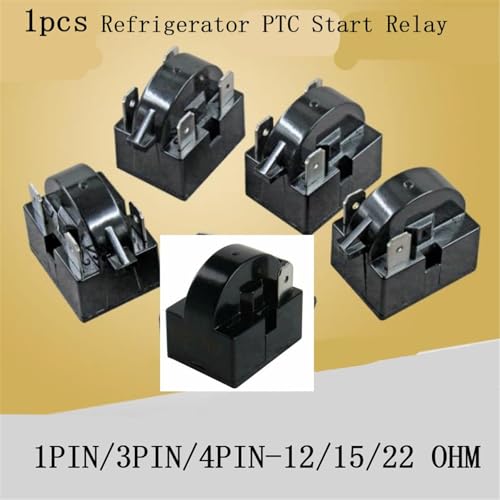 Relé PTC de 1 pin y 12 ohmios con protector de sobrecarga para compresor de frigorífico 3