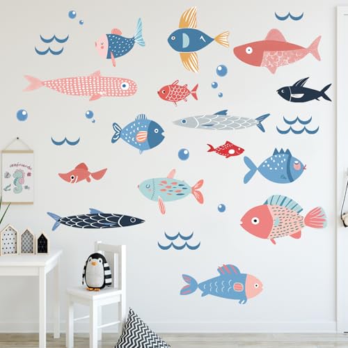 Vinilos Decorativos Pez Under The Sea Mfault 35x12 in miniatura 3