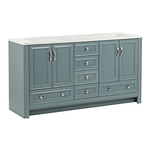 Spring Mill Cabinets Nimay Bathroom Vanity With Sink, Sage #TOP6