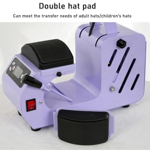 Máquina termofijadora de gorras eléctrica para sublimación miniatura 3