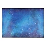 Stampa Oro 5 Fogli Carta da Regalo Blu Stellata 5 Fogli, Eleganti