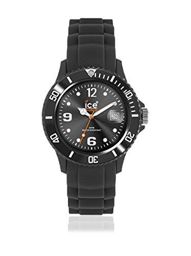 Montre Ice-Watch SW.EC.B.S.11 en silicone gris pour homme avec cadran quartz