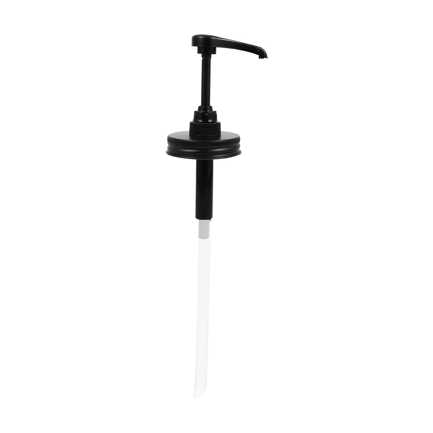 Cabilock Honey Pump Dispenser Syrup Bottle Pump Head 70mm Large Nozzle for Honey and Jam Bottles Home Use