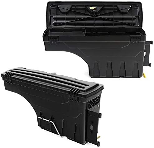 Miniatura 5 de GRAND ORANGE Caja de herramientas de almacenamiento para caja de camión, compatible con Ford F250 F350 Super Duty 2017-2020, caja de almacenamiento