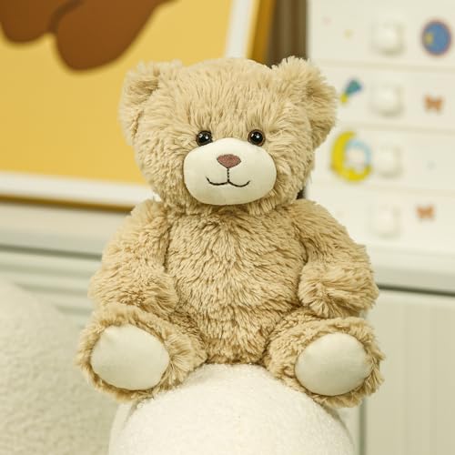 Plushland Classic Teddy Bear Stuffed Animal Plush Toys, Small Brown Plush Bear - Home Party Plushies Decoration, for Kids and Adults - 10 Inches (Furry) by Plushland - Used condition - Image 5