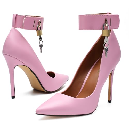 Image of Unisex High Heels for Men and Women 4.7 Inch Stiletto Heels | Pointed Toe Pumps Sexy Dress Party Shoes