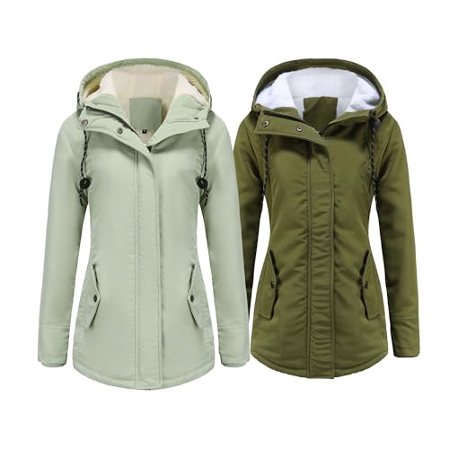 Parka d'hiver pour femme douce et chaude pour ne plus frissonner en veste