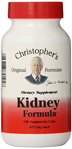 Dr. Christopher's Original Formulas Kidney Formula Capsules, 475 mg, 100 Count (Pack of 2) Dr. Christopher's Original Formulas Kidney Formula Capsules, 475 mg, 100 Count (Pack of 2)