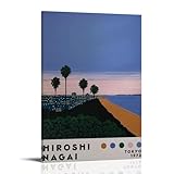 Hiroshi Nagai Golden Beach Leinwandposter Als Dekoration, Wandbilder Fürs Wohnzimmer, Gemälde Fürs Schlafzimmer, Moderne Wohnaccessoires Für Jungenzimmer Und Festliche Wanddekorationen Für Mädchenzimm