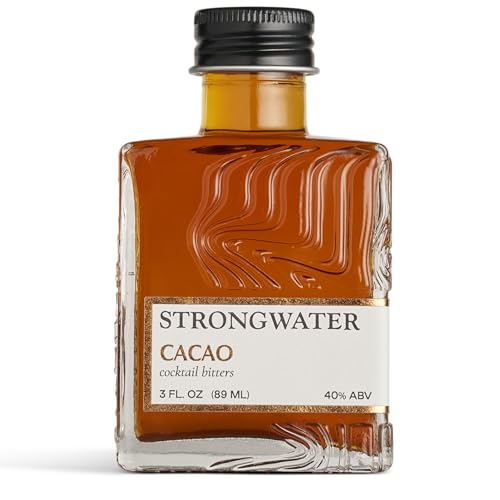 Strongwater Cacao Bitters - Chocolate Bitters for Cocktails - 3oz, 1pk