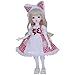 1/6 Plaid Vestire Bambola BJD Ball Joints SD Doll Insieme a Scarpa Parrucca Accessori Mano Fatto BJD Doll Resina Bambole