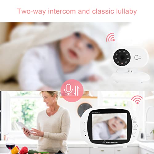 Câmera de Segurança, Câmera IR para Monitor de bebê para Cuidados Com o bebê (Plugue dos EUA)