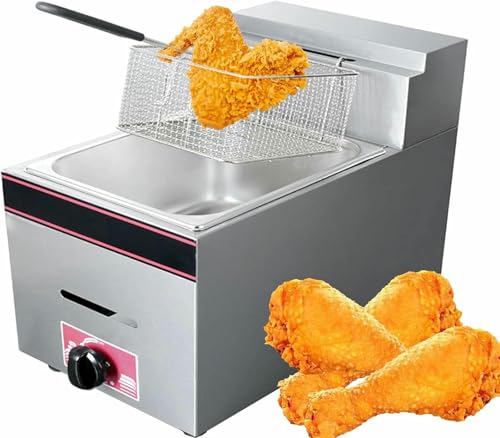 Friteuse Commerciale de Comptoir Épaisse en Acier Inoxydable - 2