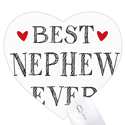 Jeux de tapis de souris en forme de coeur cadeau original meilleur neveu