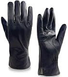 Zjjseloru Lambskin Cold Weather Gloves