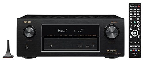 Denon X3400H 7.2 ch Dolby Atmos 600W 4K AV Receiver Bluetooth AirPlay