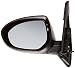 OE Replacement Mazda Mazda3 Driver Side Mirror Outside Rear View (Partslink Number MA1320162)