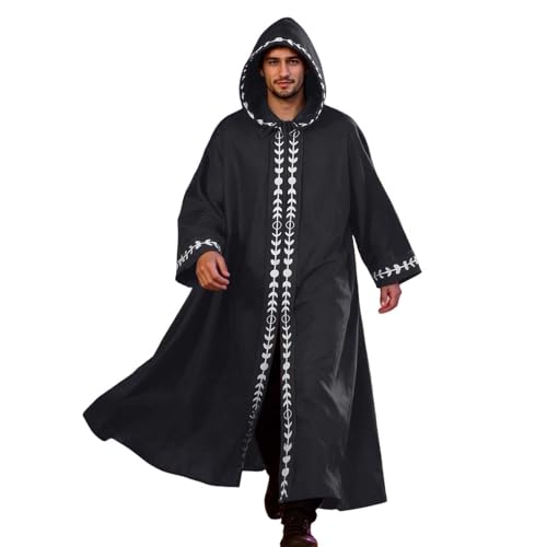 Vampire vêtements médiévaux et cape d'Halloween pour déguisement adulte