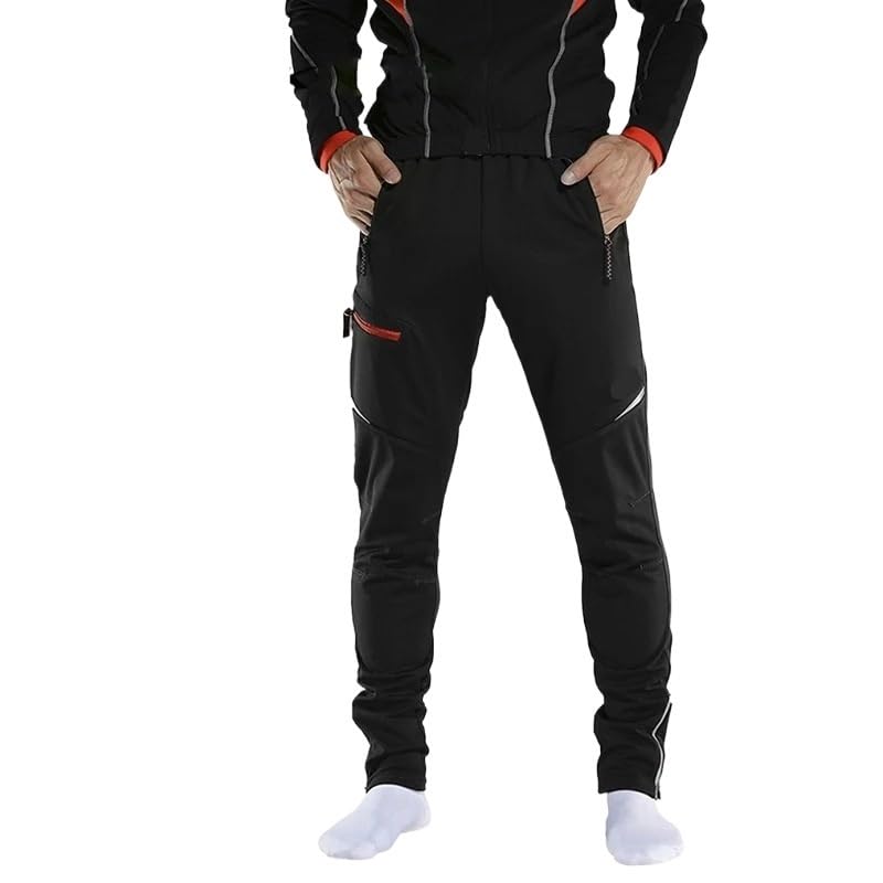 HOMTOL Thmero Fietsbroek voor heren, lange outdoorbroek