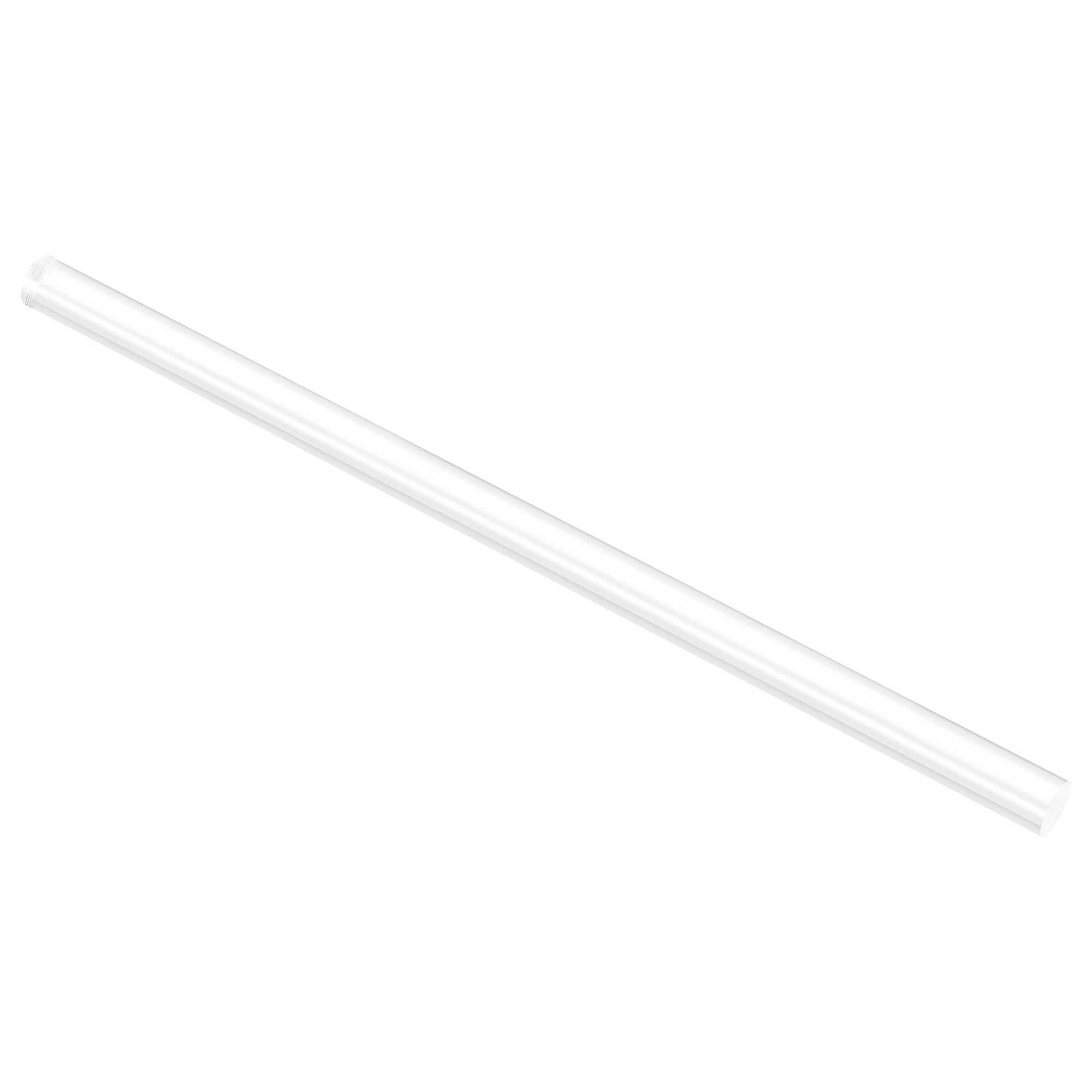 Clear Acrylic Rods - 2 Pack, 3/4" Diameter -13