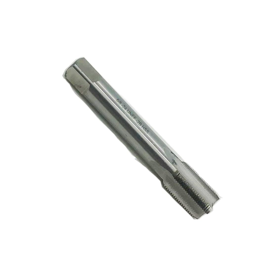 1 taraud fileté à droite en acier rapide 5/8" - 24 HSS 5/8-24 TPI