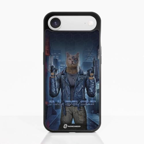 Coque iPhone 17 Air haut de gamme Joseph Tate noire en TPU premium