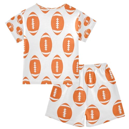 senya Short Sleeve Pajamas Sets Summer Cotton Sleepwear Brown Rugby Shadow2