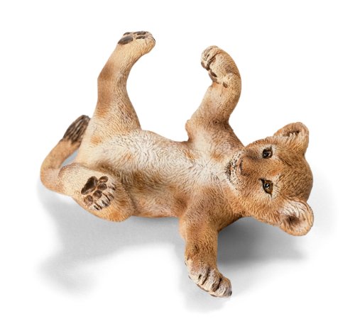 Lionceau couché Schleich 14376 pour compléter votre savane