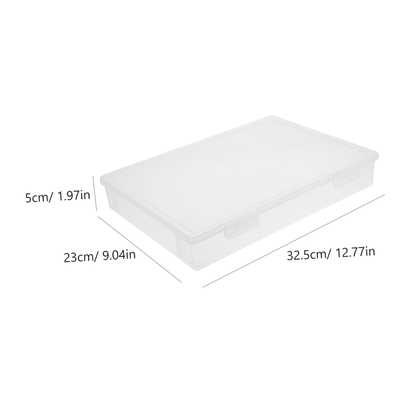Scatola Organizer Impilabile in Plastica Bianca, 6 Pezzi | Coperchio ad Apertura Facile, Superficie Liscia, per Componenti Elettronici e Perline